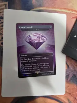 Chaos Emerald - Lotus Petal (7034) Secret Lair Drop Foil - Image 1