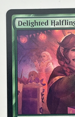 MTG Delighted Halfling LTR #158 Lord of the Rings Magic LOTR PACK-FRESH - Image 3