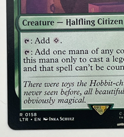 MTG Delighted Halfling LTR #158 Lord of the Rings Magic LOTR PACK-FRESH - Image 5
