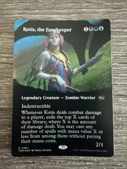 Kotis, the Fangkeeper (Borderless) Tarkir: Dragonstorm Foil - Image 1