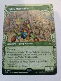 MTG - Valley Mightcaller Showcase - Bloomburrow - Image 1