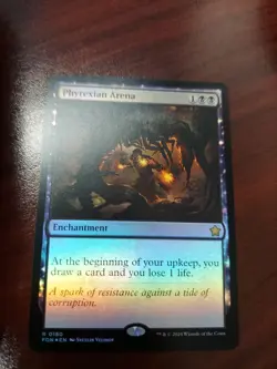 Phyrexian Arena Foundations Foil - Image 1