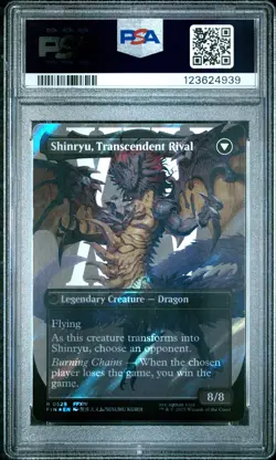4939 Zenos yae Galvus Shinryu 2025 MTG Final Fantasy #0529 Surge Foil PSA 10 - Image 2