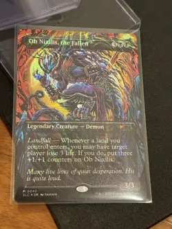 Encyclopedia Of Magic Secret Lair, Ob Nixilis, the Fallen - HALO FOIL - Image 2