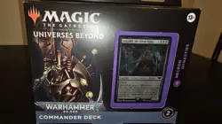 Magic The Gathering Warhammer 40k Sealed Commander Deck - Necron Dynasties - Image 1