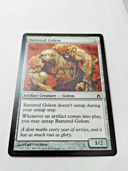 MTG Battered Golem Fifth Dawn 106/165 Regular Common - Uncirculated - Image 2