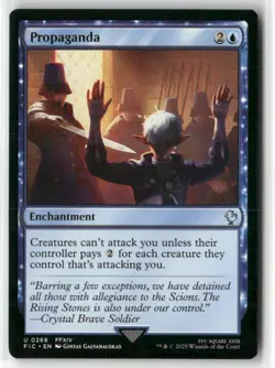 Propaganda 268 NM MTG FINAL FANTASY Commander Magic - Image 1
