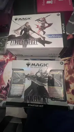 Magic The Gathering Final Fantasy Booster Bundle & Starter kit new sealed - Image 1