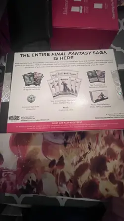 Magic The Gathering Final Fantasy Booster Bundle & Starter kit new sealed - Image 4