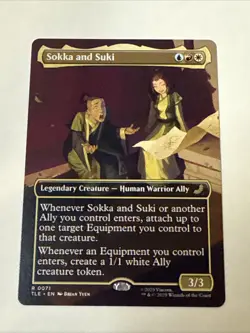 Sokka and Suki (Borderless) Avatar: The Last Airbender: Eternal-Legal Regular - Image 1