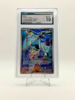 2023 POKEMON PALDEA EVOLVED ILLUSTRATION RARE IR EISCUE 205/193 CGC 10 - Image 1