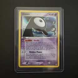 Pokemon TCG Unown R/28 Unseen Forces Holo Card - Image 1