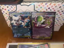 Pokemon TCG Gardevoir And Abomasnow Holo Rare Ex Mega Evolutions - Image 2