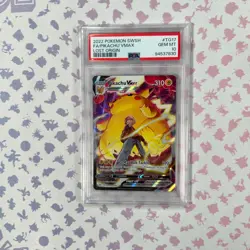 Pokemon Pikachu VMAX TG17/TG30 Full Art Lost Origin 2022 PSA 10 GEM MINT - Image 1