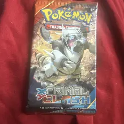 Pokemon TCG XY Primal Clash Booster Pack New & Sealed Aggron Artwork - Image 1
