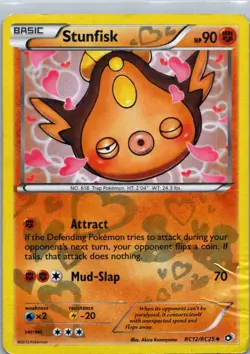 Pokemon TCG Stunfisk RC12/113 Legendary Treasures Holo D - Image 1