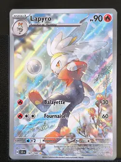 Carte Pokemon Lapyro 147/142 EV7 Couronne Stellaire Ecarlate et Violet FR - Image 2