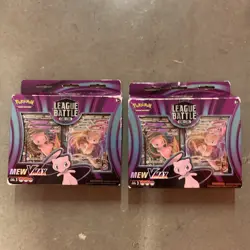 Lot of (2) Pokemon TCG: Mew VMAX League Battle Deck Brand New Factory Sealed! - Image 2