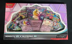 Mimikyu ex & Alcremie ex Premium Collection Box - Sealed Pokemon TCG - Image 1