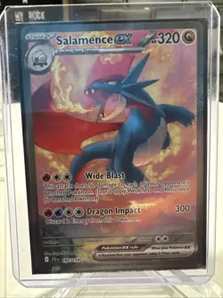 Pokemon TCG - Salamence ex 187/159 SIR Sv09: Journey Together NM - Image 1