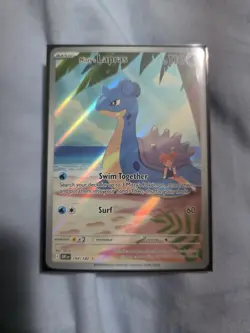 2025 Pokemon Misty's Lapras 194/182 Destined Rivals Holo Illustration Rare - Image 1