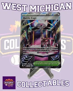 Battle Cage 116/094 Me02: Phantasmal Flames FULL ART NM Pokemon TCG - Image 1