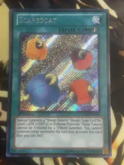 Yugioh: Scapegoat - LCJW-EN066 - Secret Rare - 1st Edition - MP - Image 1