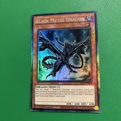 YuGiOh! - Black Metal Dragon RA04-EN016 Collector Rare 1st Edition Near Mint - Image 2