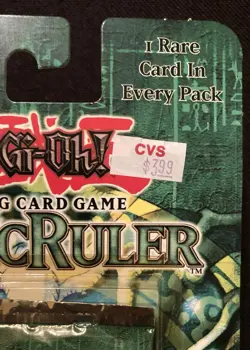 Yu-Gi-Oh! Magic Ruler Unlimited Blister Booster Pack 2002 Square Konami Logo 🍀 - Image 2