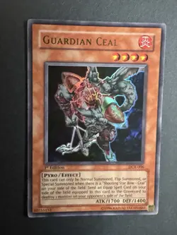 Guardian Ceal DCR-006 Ultra Rare 1st Edition LP Yu-Gi-Oh Dark Crisis - Image 1