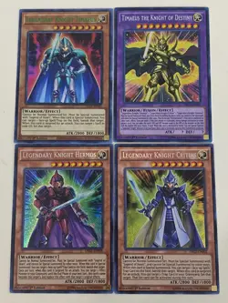 Yugioh Timaeus the Knight of Destiny Set 1st Ed Critias Hermos Green - Free Holo - Image 1