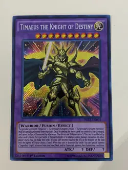 Yugioh Timaeus the Knight of Destiny Set 1st Ed Critias Hermos Green - Free Holo - Image 2