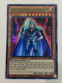 Yugioh Timaeus the Knight of Destiny Set 1st Ed Critias Hermos Green - Free Holo - Image 3