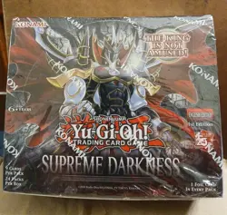 YU-GI-OH SUPREME DARKNESS BOOSTER BOX - Image 1