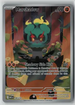Marshadow 146/132 Pokemon TCG Mega Evolution Holo Rare Card (Near Mint) NM 1 - Image 1