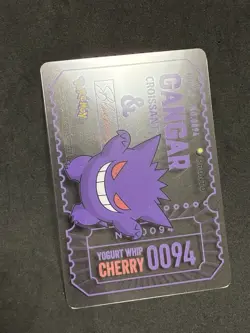Gengar Pronto Cafe Card Promo 2025 Pokemon Japanese NM - Image 3