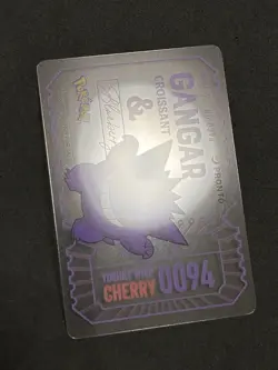Gengar Pronto Cafe Card Promo 2025 Pokemon Japanese NM - Image 4