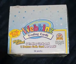Webkinz Trading Card Game TCG Booster Box (36 Packs) Brand New Sealed (Series 1) - Image 1