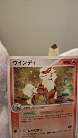 Arcanine 014/080 Holo Magma vs Aqua Japanese Pokemon Card - Image 2