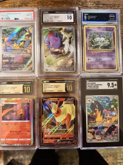 Graded Lot Pokemon cards - Image 1
