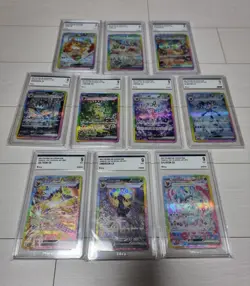 Terastal Festival Eevee Evolution SAR Complete Set Of 10 Pokemon Card Korean - Image 1