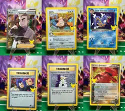 Lot Of Six Celebrations Classic Collection Pokemon Cards - Image 1