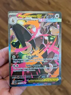 Mega Lopunny EX 128/094 Special Illustration Rare Pokemon Card Phantasmal Flames - Image 4