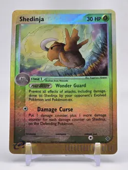 2003 Pokemon Shedinja 11/97 EX Dragon Reverse Holo Rare Card - Image 1