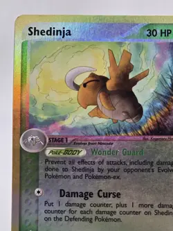 2003 Pokemon Shedinja 11/97 EX Dragon Reverse Holo Rare Card - Image 3