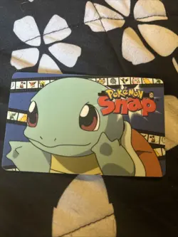 3¼" 1999 Gemplus Squirtle Pokemon Snap Station Blockbuster Video Chip Card New - Image 1