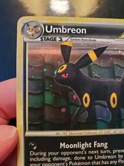 Umbreon 10/90 Holo Rare Pokemon TCG Card Heartgold Soulsilver Undaunted LP - Image 4