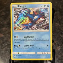 Kyogre 46/168 Holo Rare 2018 Celestial Storm Pokemon Trading Card Game | NM - Image 1