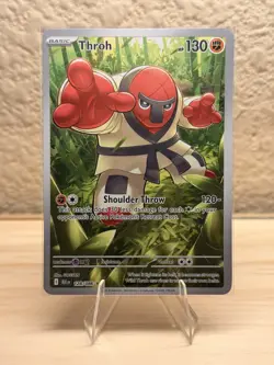 Sawk 130/086 White Flare Throh 128/086 Black Bolt AR Set Pokemon Card English - Image 5