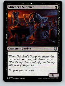 Magic the Gathering Stitcher's Supplier Modern Horizons 3 Commander MTG - Image 1